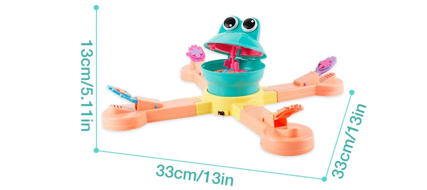 FEED THE FROG™ - CATAPULT INSECTS INTO MOUTH - FAMILY GAME - KCShopping