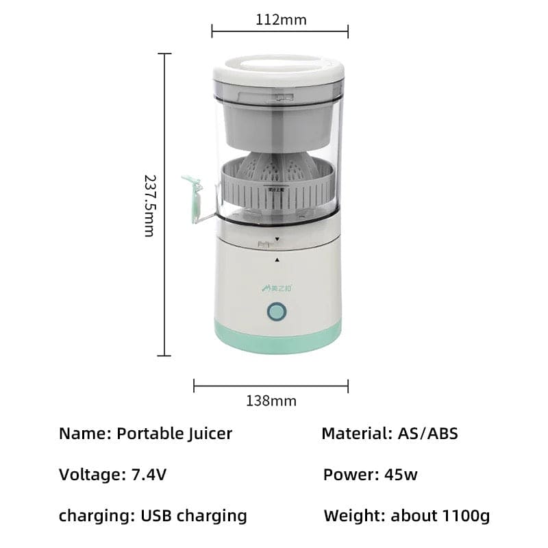 Easy Squeeze Wireless Juicer - KCShopping