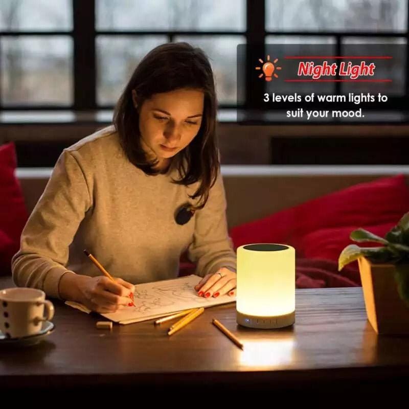 MoodGlow Bluetooth Speaker Lamp - KCShopping
