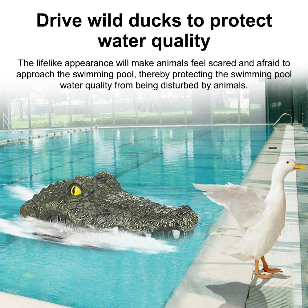 Remote Control Crocodile Decoy - KCShopping
