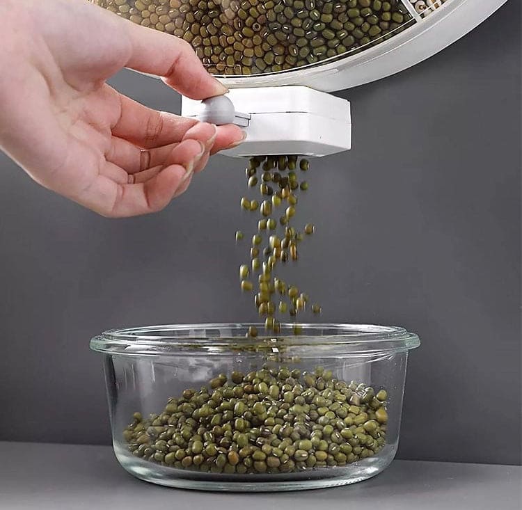 Space-Saving Wall Cereal Keeper - KCShopping