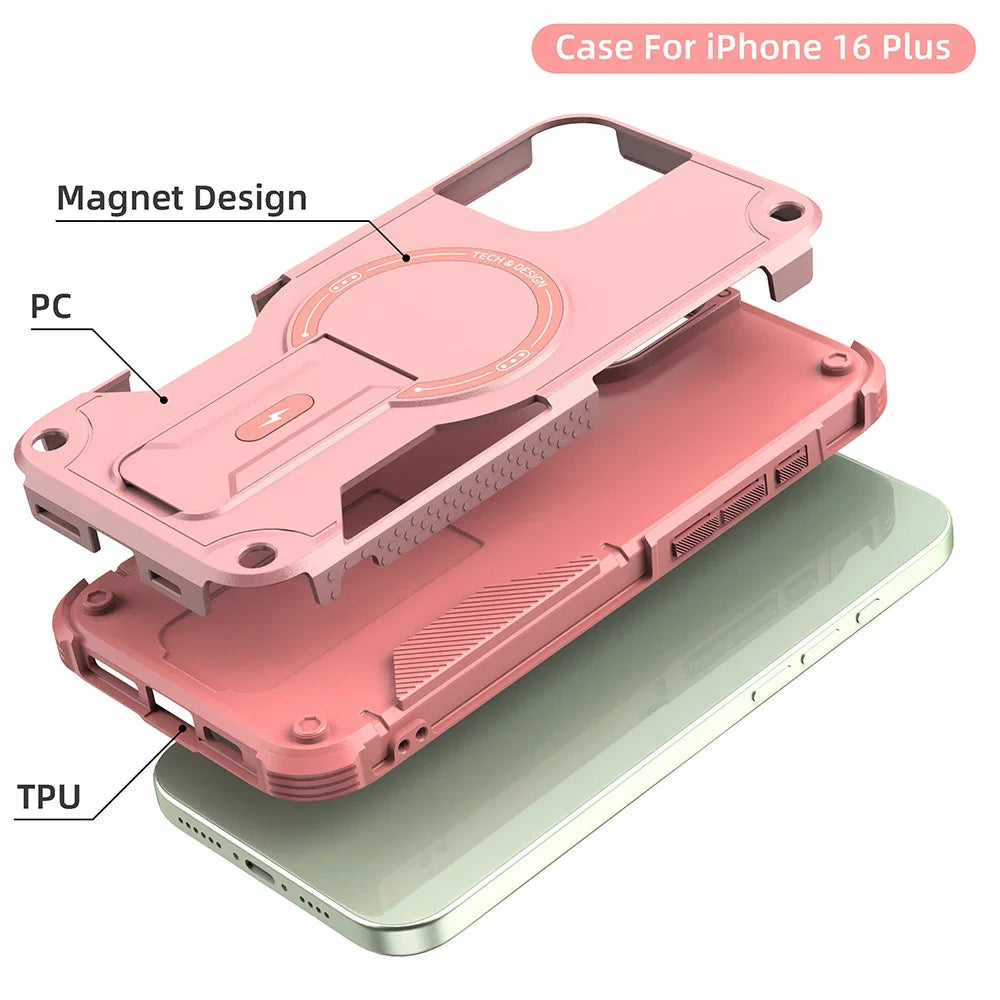 Magnetic Shield Phone Case - KCShopping