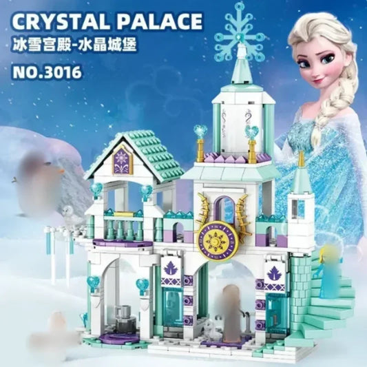 Frozen Princess Castle Bricks - KCShopping