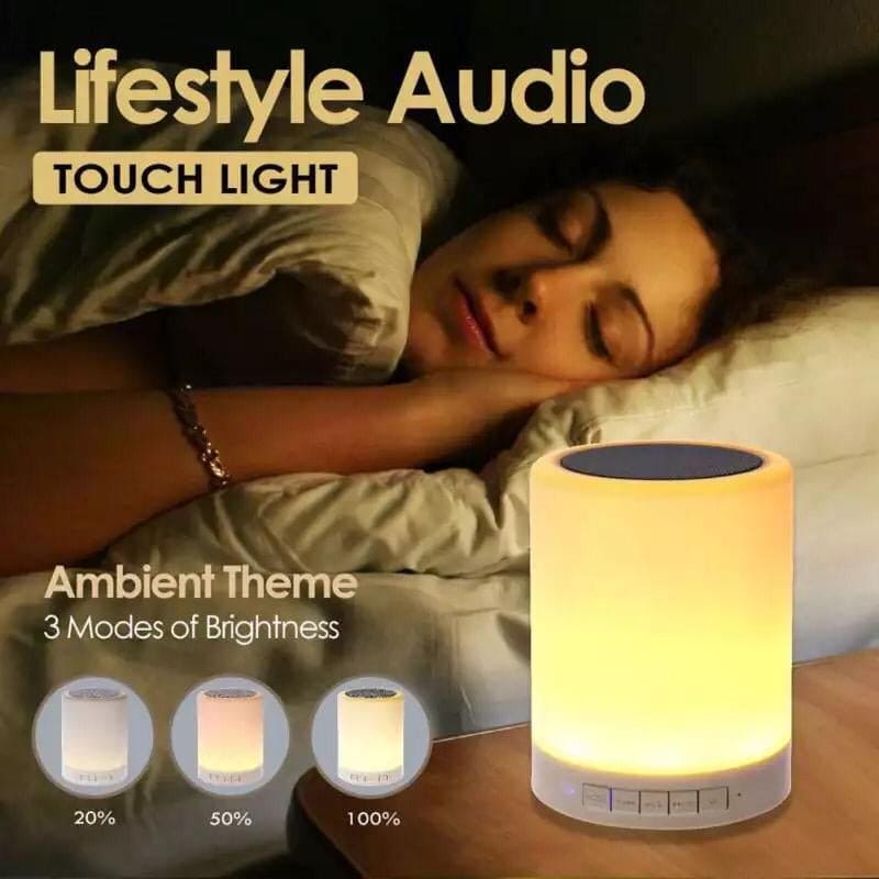 MoodGlow Bluetooth Speaker Lamp - KCShopping