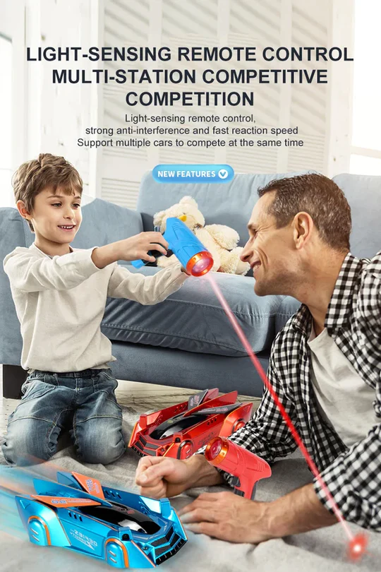 Gravity Defying Laser-Guided RC Car - KCShopping