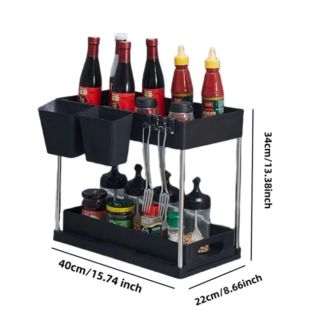 SpaceSaver Pro Under-Sink Organizer - KCShopping