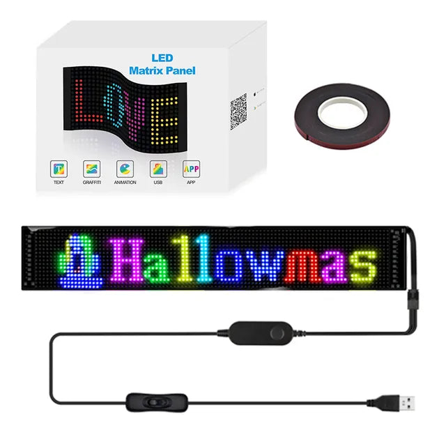 FlexiBright Matrix: Colorful LED Creativity - KCShopping