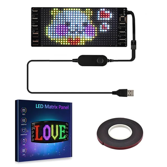 FlexiBright Matrix: Colorful LED Creativity - KCShopping