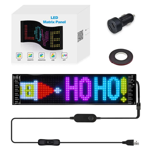 FlexiBright Matrix: Colorful LED Creativity - KCShopping