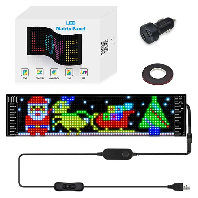 FlexiBright Matrix: Colorful LED Creativity - KCShopping