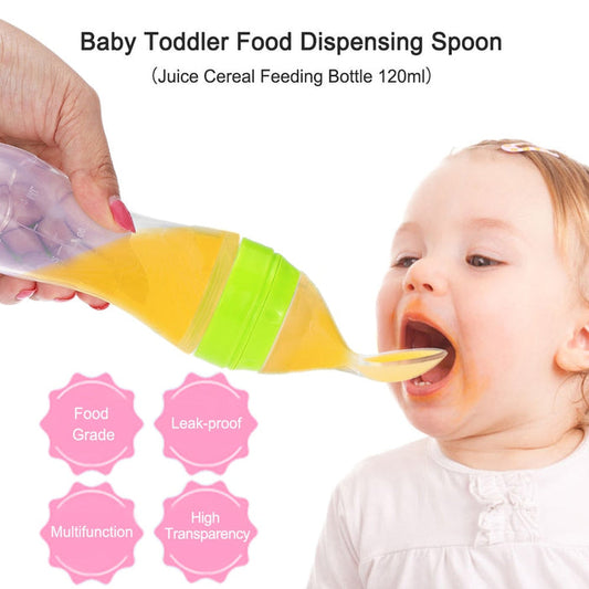 BABY SQUEEZY SPOON BOTTLE - KCShopping