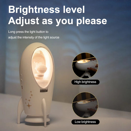 Cosmic Voyager: Astronaut Rocket Speaker - KCShopping