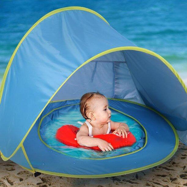 SunnyTots Waterproof Beach Playpen - KCShopping