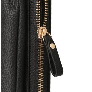 Chic Pink Petite Leather Shoulder Bag - KCShopping