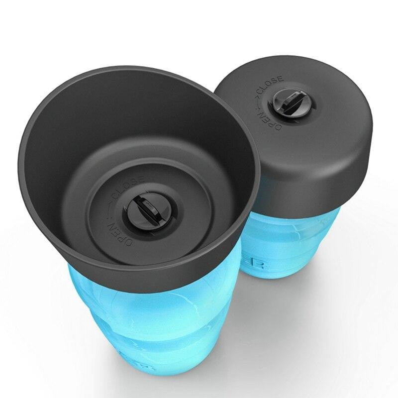 Bouteille d'eau pour chien d'extérieur