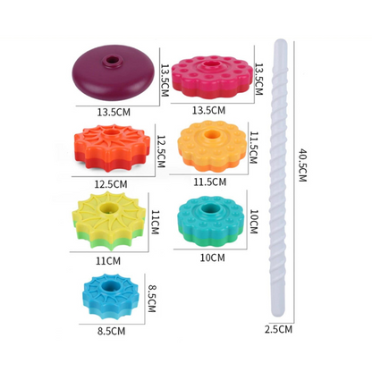 Spinbow - Tour de couleurs amusante et éducative pour enfants 