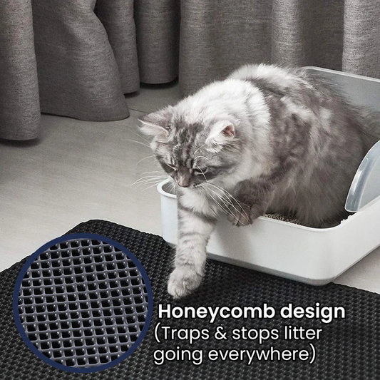 Tapis de litière sans dégâts