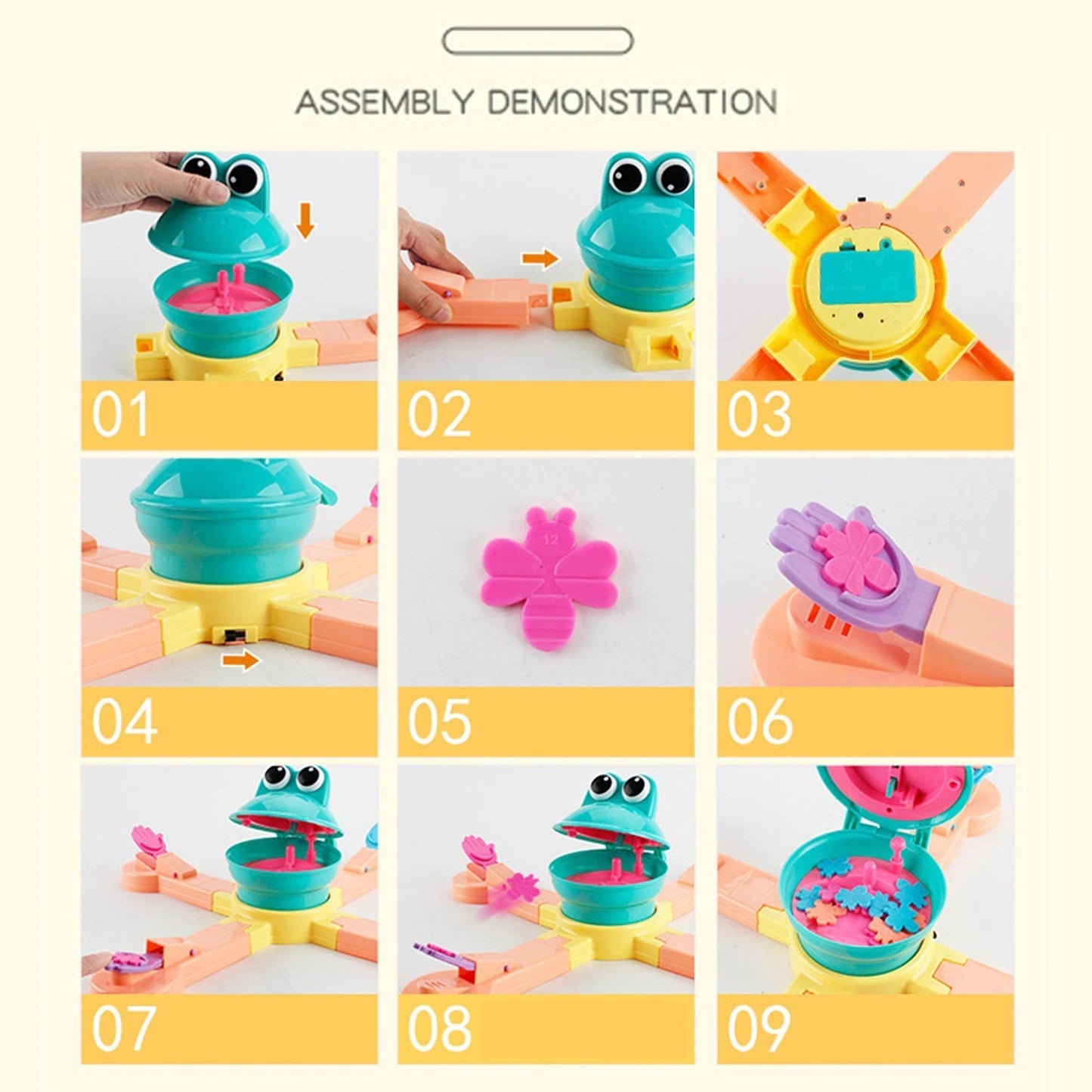 FEED THE FROG™ - CATAPULT INSECTS INTO MOUTH - FAMILY GAME - KCShopping