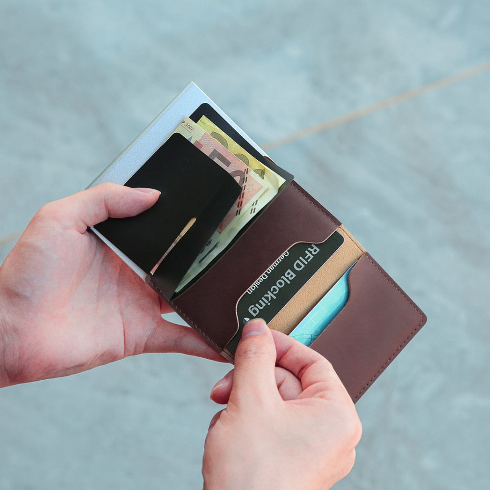 Portefeuille porte-cartes bancaires