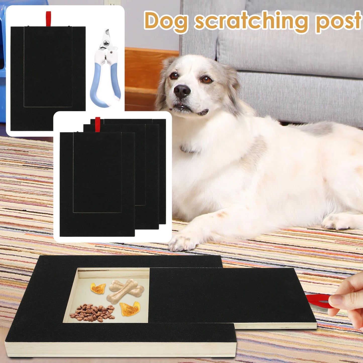 PawCalm™ Dog Nail Scratch Pad