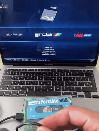 RetroQuest™ : cassette de la série de consoles de jeu rétro 