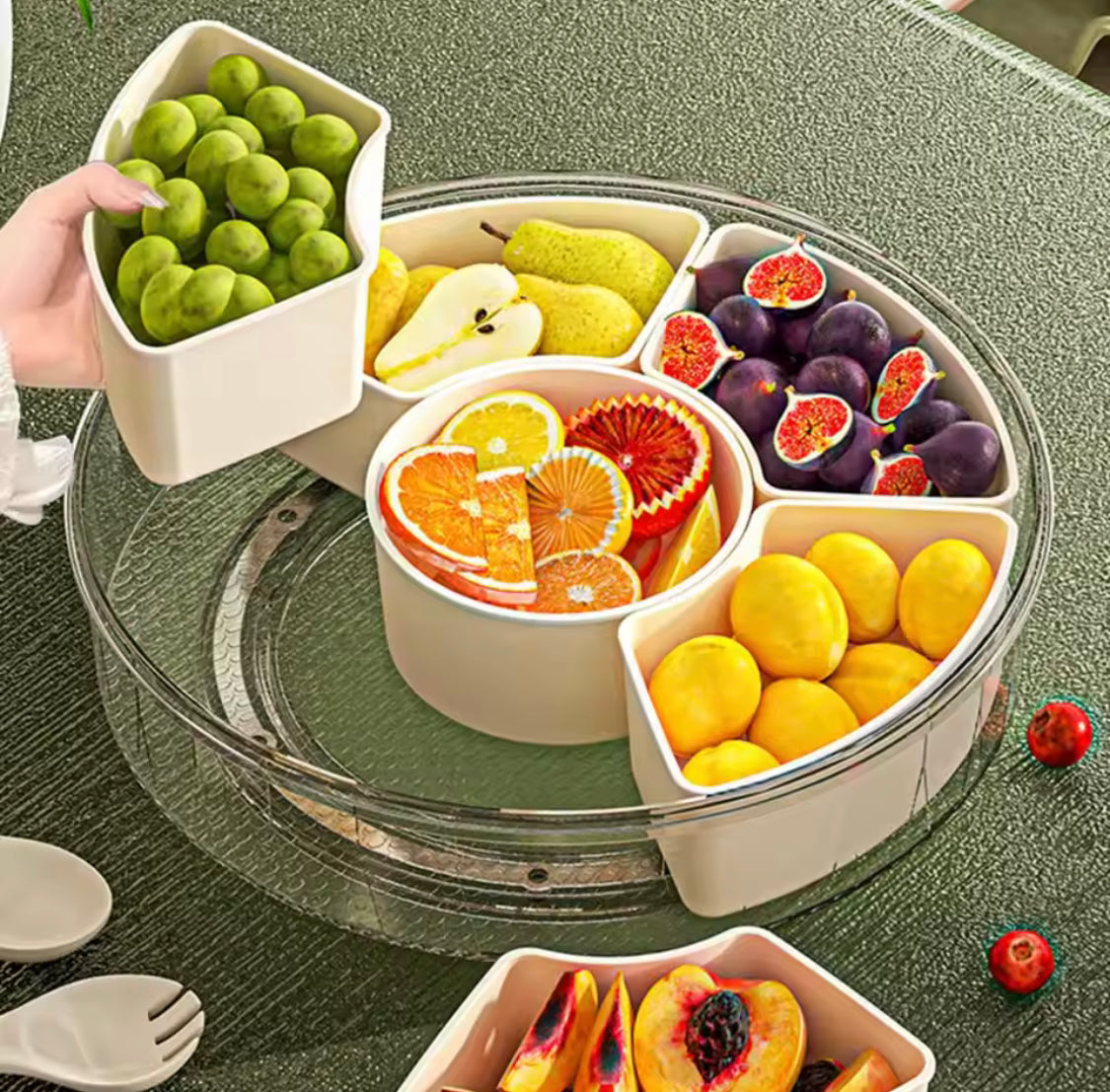 Smart Spin Kitchen Organizer - KCShopping