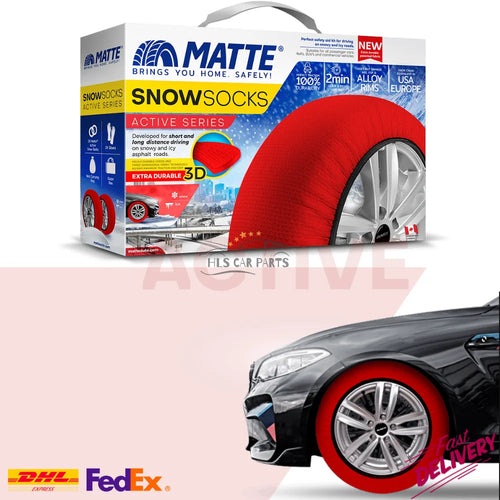 Chaussettes antidérapantes pour pneus d'hiver 