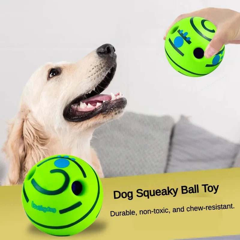 Giggle Squeak Dog Fun Ball - KCShopping