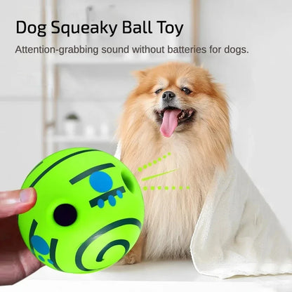 Giggle Squeak Dog Fun Ball - KCShopping