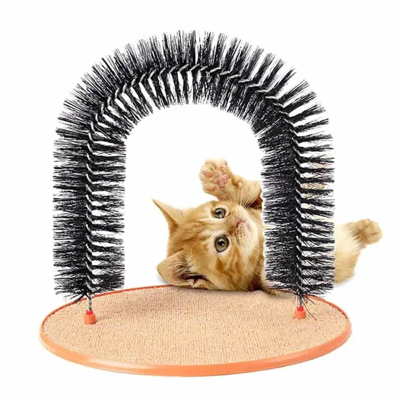 Selbstpflegebogen-Spielzeug für Katzen 