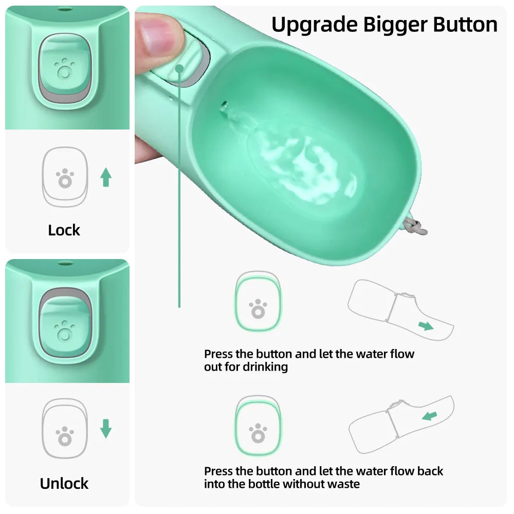 Portable Pet Water Bottle - KCShopping