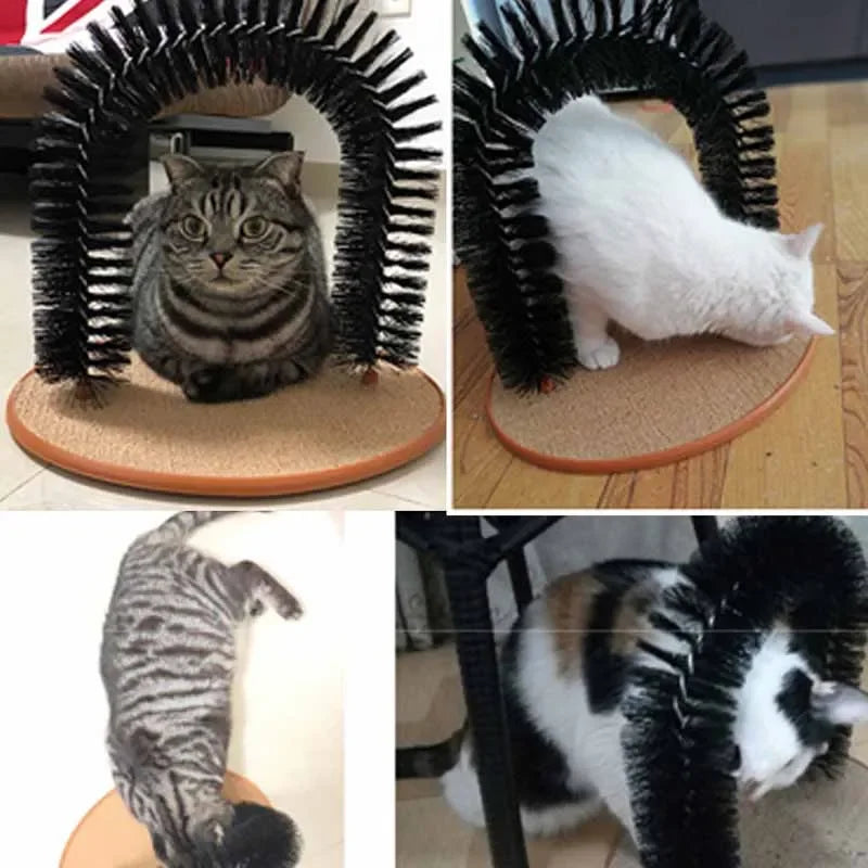 Selbstpflegebogen-Spielzeug für Katzen 