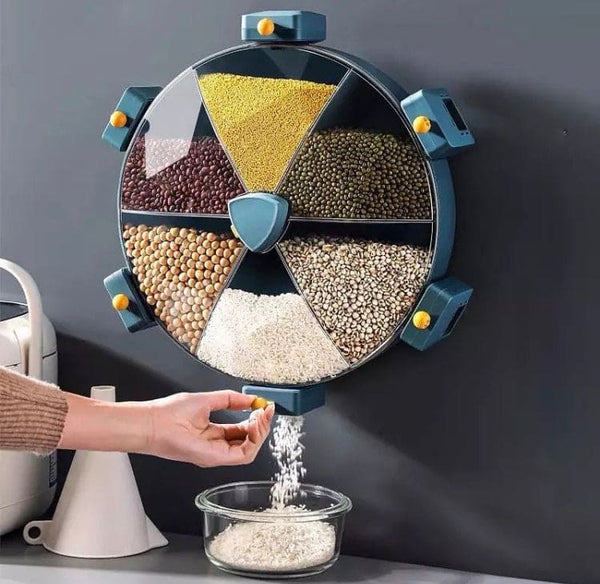 Space-Saving Wall Cereal Keeper