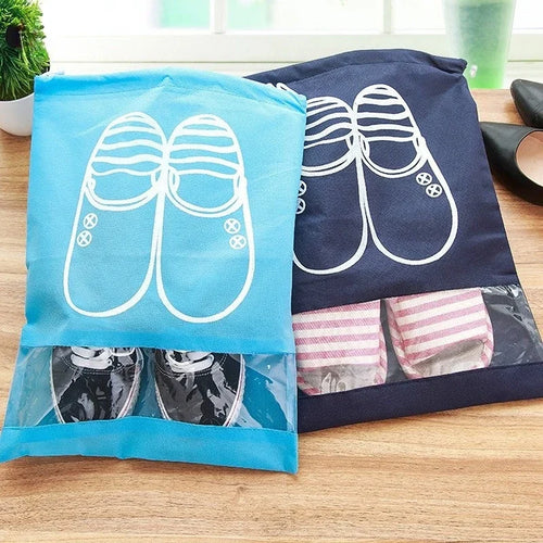 Organisateur de pochette à chaussures de voyage 