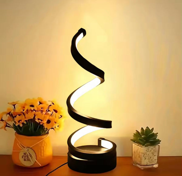 Gleaming Spiral Glow Lamp