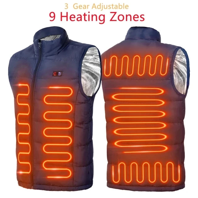 Gilet chauffant en graphène 