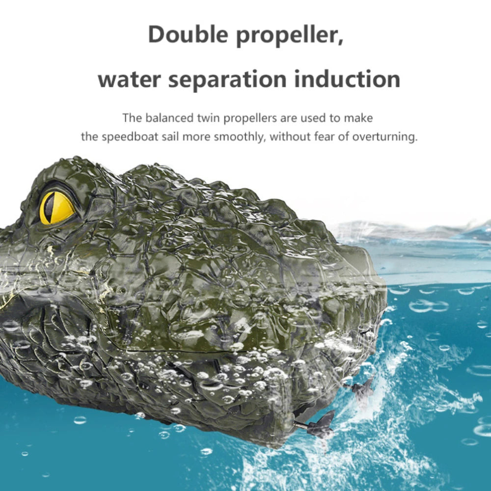 Remote Control Crocodile Decoy - KCShopping