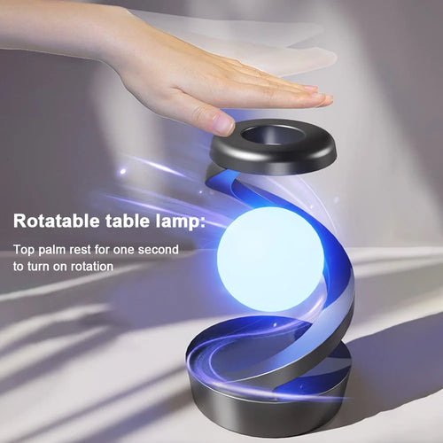 Lampe LED lunaire en lévitation 