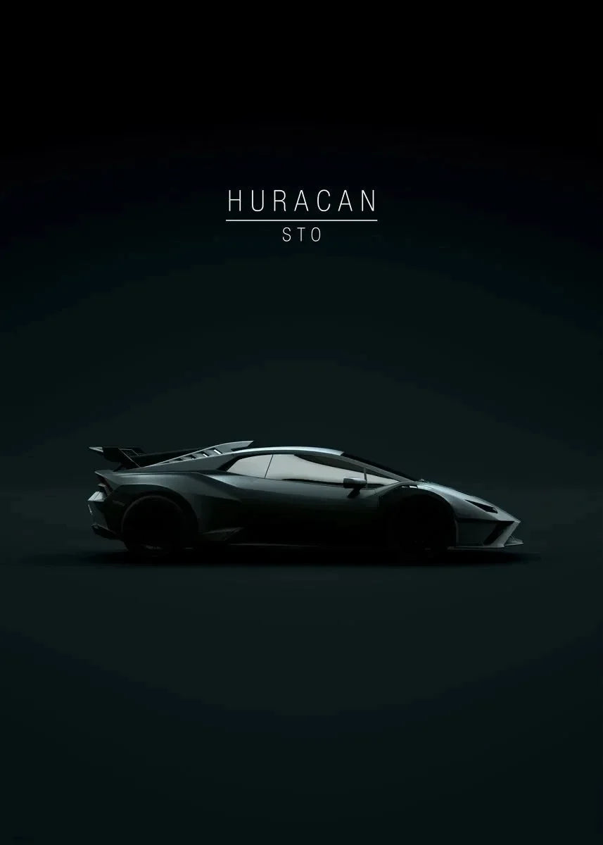 Supercar Wall Art Print