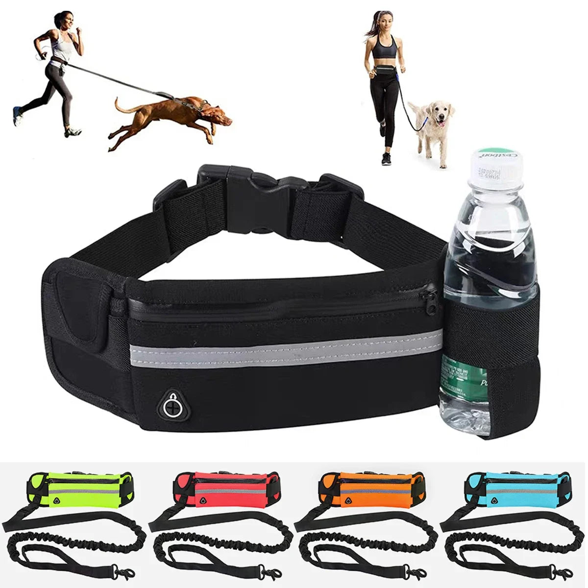 Hands-Free Dog Running Leash - KCShopping