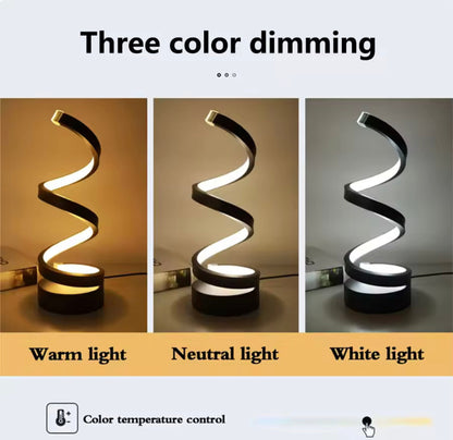 Gleaming Spiral Glow Lamp - KCShopping