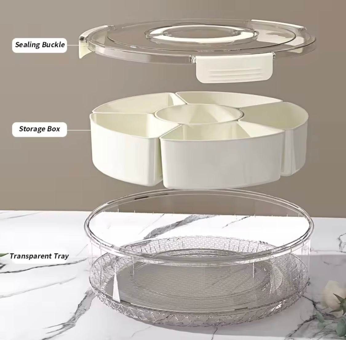 Smart Spin Kitchen Organizer - KCShopping