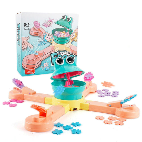 NOURRISSEZ LA GRENOUILLE™ - CATAPULTEZ LES INSECTES DANS LA BOUCHE - JEU FAMILIAL
