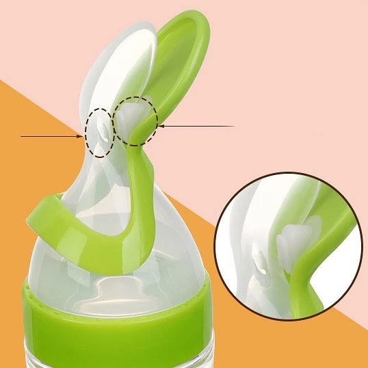 BABY SQUEEZY SPOON BOTTLE - KCShopping
