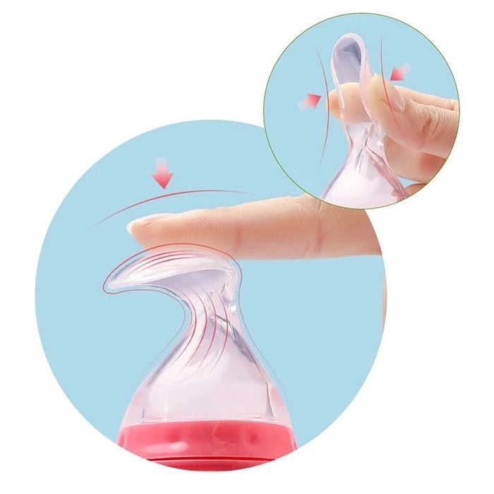 BABY SQUEEZY SPOON BOTTLE - KCShopping