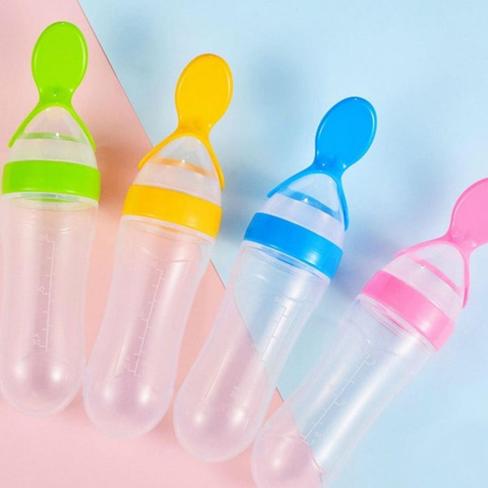 BABY SQUEEZY SPOON BOTTLE - KCShopping