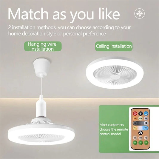 Ventilateur de plafond WhisperLight Oasis 