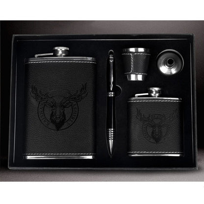SleekSip Stainless Steel Flask Set - KCShopping