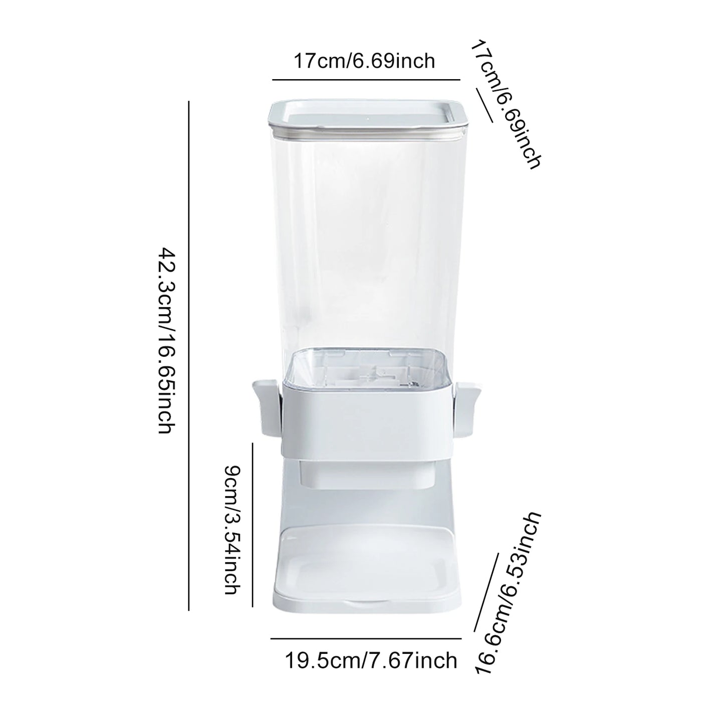 Distributeur de céréales de comptoir EverFresh 