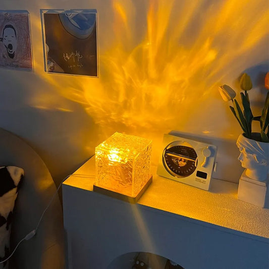 Aurora Ripple Crystal Projector - KCShopping